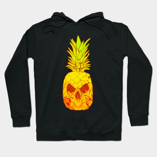 Pineapple Skull Hoodie by BoneArtPetite